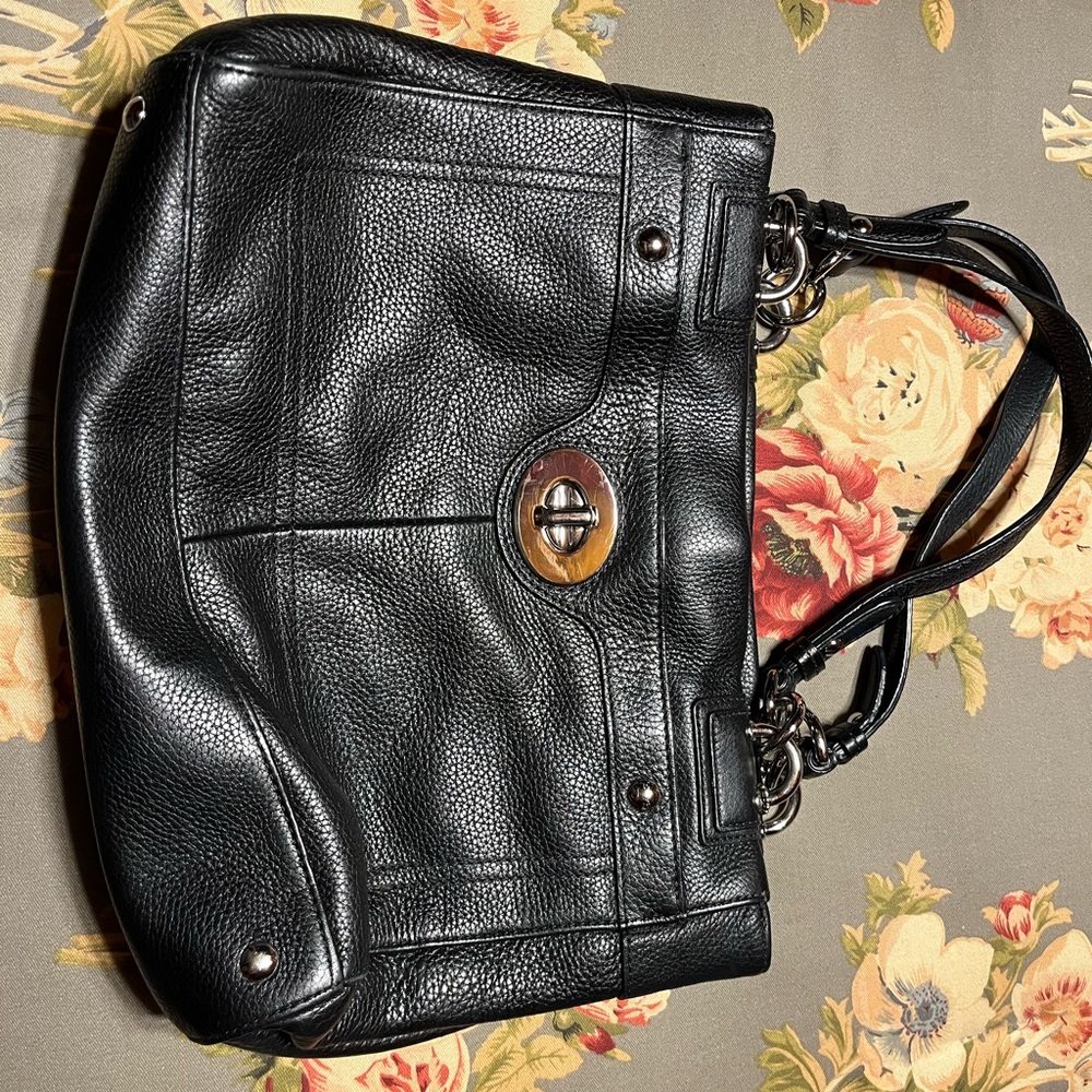 Black COACH Penelope bag